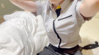 McD's Hushie gets pounded by 18-year-old coworker in sultry creampie tryst